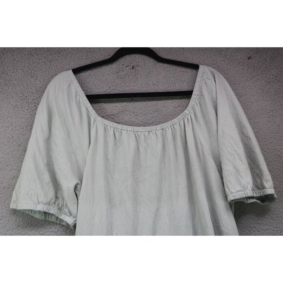 True Craft Tiered Short Sleeve Dress-Size 2X-Pockets - Picture 6 of 6